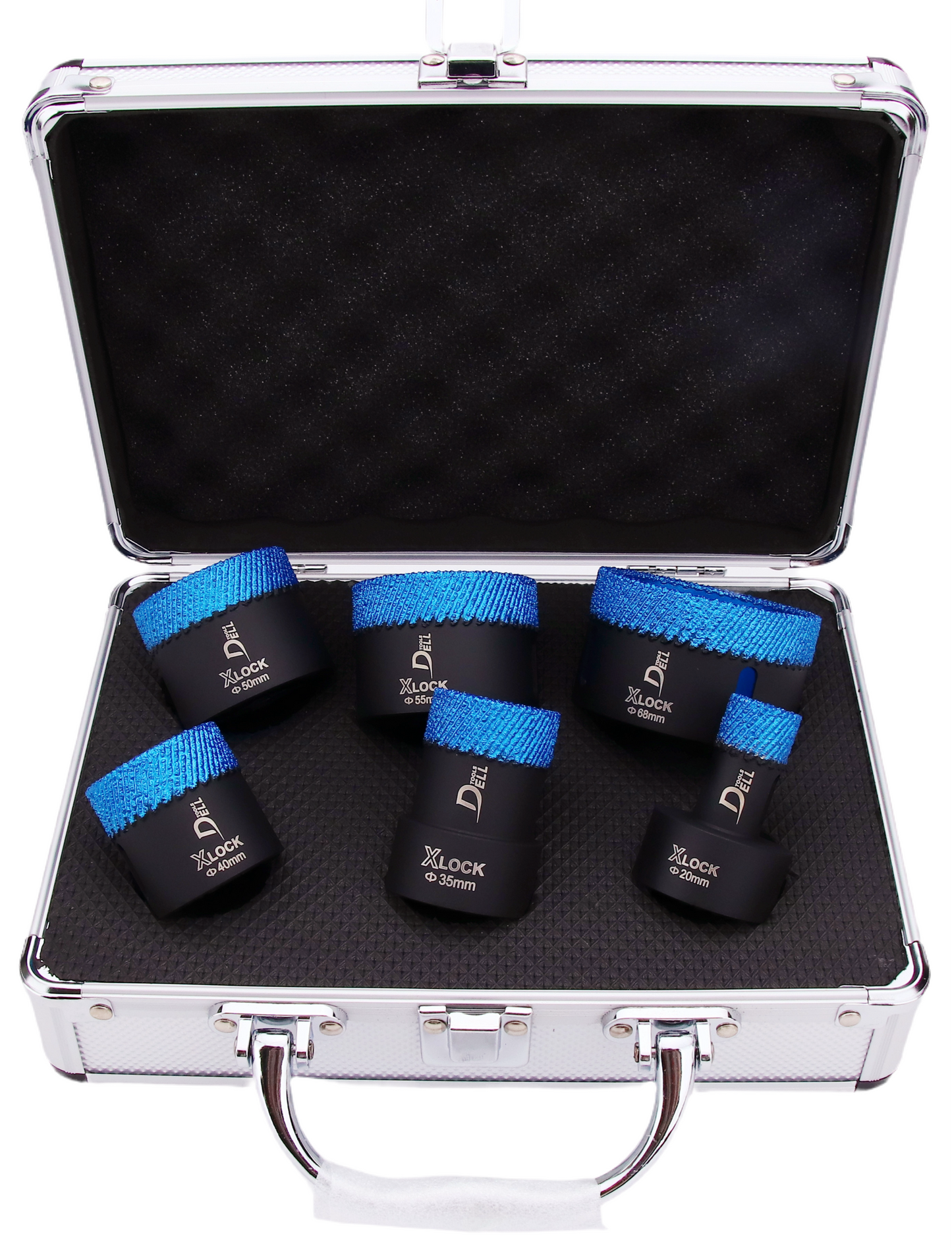 Dell-tools X-Lock Bohrkronen Set 6-tlg.