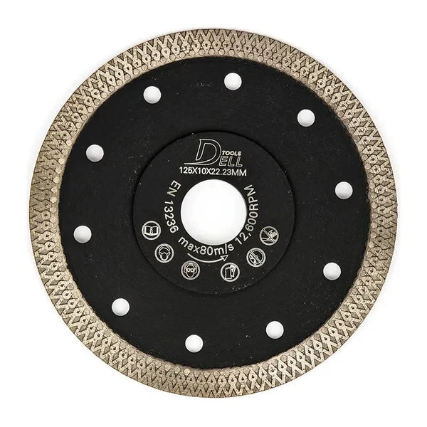 Dell-tools Diamanttrennscheibe X-Turbo 115mm-230mm. Feinsteinzeug