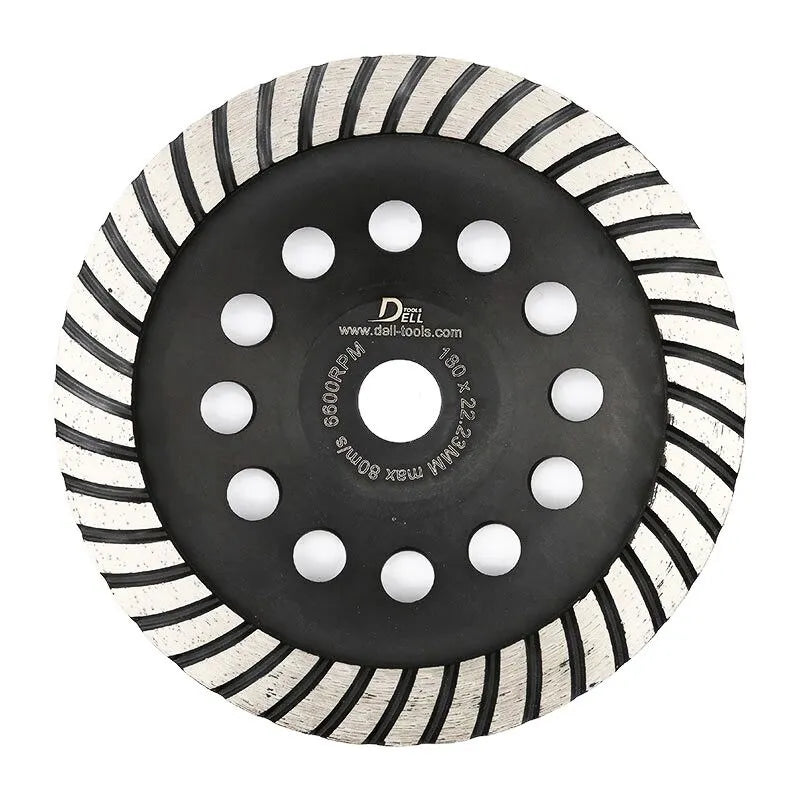 Dell-tools Diamant Schleifteller S-Turbo 180mm. Stein, Beton