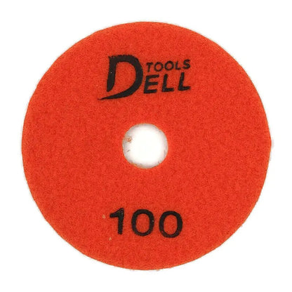 Dell-tools Diamant Fräsescheibe Klett d100 trocken Dell-tools  #50-#400 Granit, Beton,Estrich