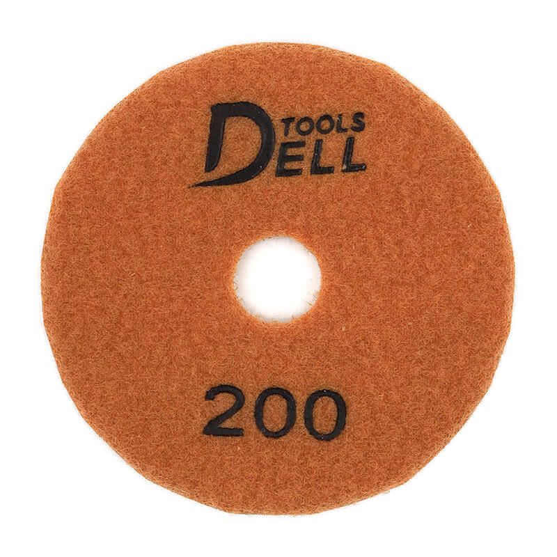 Dell-tools Diamant Fräsescheibe Klett d100 trocken Dell-tools  #50-#400 Granit, Beton,Estrich
