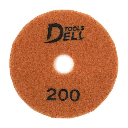 Dell-tools Diamant Fräsescheibe Klett d100 trocken Dell-tools  #50-#400 Granit, Beton,Estrich