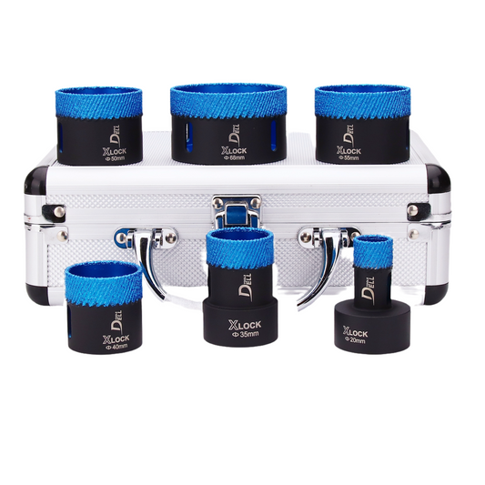 Dell-tools X-Lock Bohrkronen Set 6-tlg.